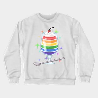 Rainbow Jello [LGBTQ+ Sweets] Crewneck Sweatshirt